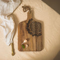 Hand Carved Mandala Chopping Board — handcrafted by skilled Indian artisans | ALORAA
