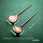 Handmade Stainless Steel Servers (Set of 2)