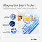 Floral Hand Block Printed Table Runner — handcrafted details and features | ALORAA