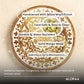 Hand Carved Mandala Lazy Susan — handcrafted details and features | ALORAA