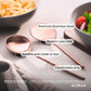 Handmade Stainless Steel Servers Set of 2 — styled and in use | ALORAA