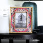 Multi-coloured Handcrafted Persian-inspired Photo Frame — dimensions and size guide | ALORAA