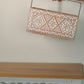 Hand Carved Decorative Stand with Handle