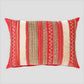 Red Embroidered Cushion Cover